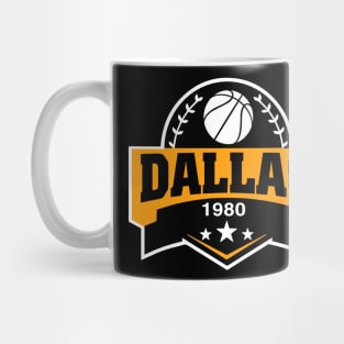 Personalized Basketball Dallas Proud Name Vintage Beautiful Mug